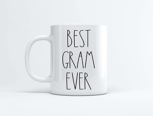 Best Gram Ever Coffee Mug 11oz - Gifts for Christmas & Birthday Family Mug
