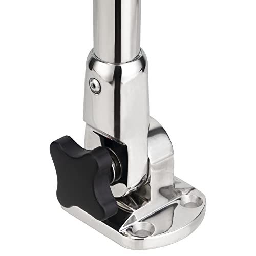 LED Fold Down Boat Stern Light 3-NM All Round 360° Anchor Light - 25 Inch Stainless Steel