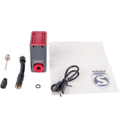 Mini Electric Bicycle Pump Micro - Rechargeable Digital Tire Inflator with Auto Shut-Off