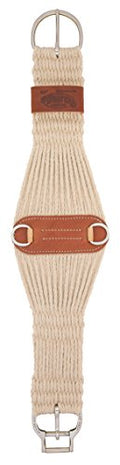 32 Inch Roper Horse Cinch - Mohair Blend Girth with Smart Buckle, Western Riding