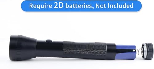 9 Pack Heavy Duty D Cell LED Flashlights - High Lumens, Rugged Aluminum Body for Camping & Outdoors - Variation 9