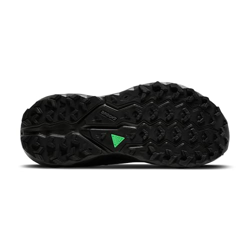 Brooks Men’s Cascadia 19 Mountain Trail Running Shoes - 10.5 Black/Black