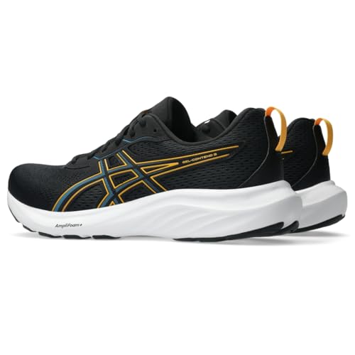 ASICS Men's Gel-Contend 9 Running Shoes Black/Yamabuki Size 14