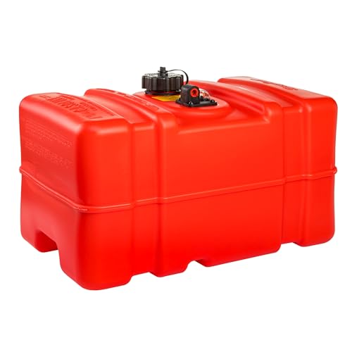 Scepter 12 Gallon Portable Marine Gas Can - Tall Profile, Fuel Tank for Boats