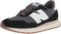 New Balance Men's 237 Sneakers Black Magnet Size 11 Casual Athletic Shoes