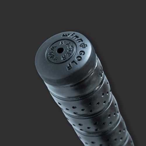 Winn Excel Oversize Black Golf Grip Set of 9 - Durable Replacement Accessory