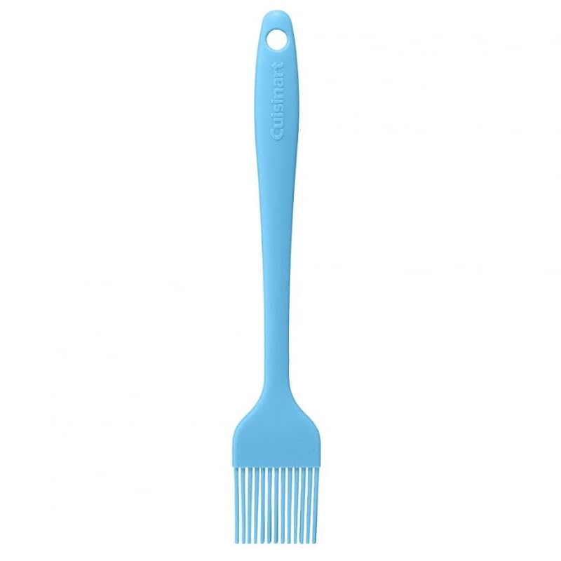 Mini Baking Tools Set of 3 - Multicolor Silicone Spatula Brush & Whisk