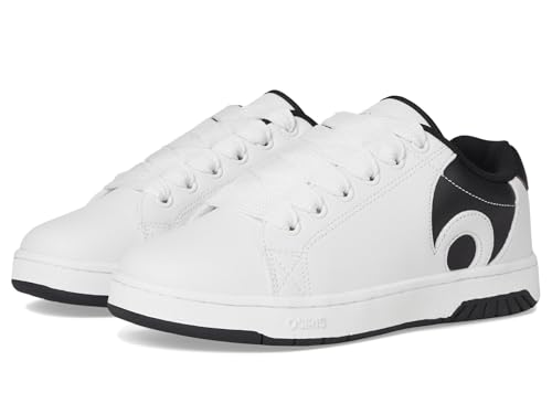 Osiris Mens Troma Alt Skate Shoe - 9.5 White/White/Black Variation