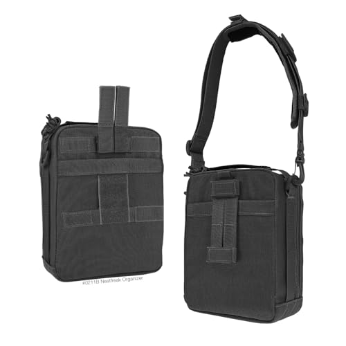 Maxpedition Neatfreak Organizer Black 18-Pocket Nylon Travel & Office Storage