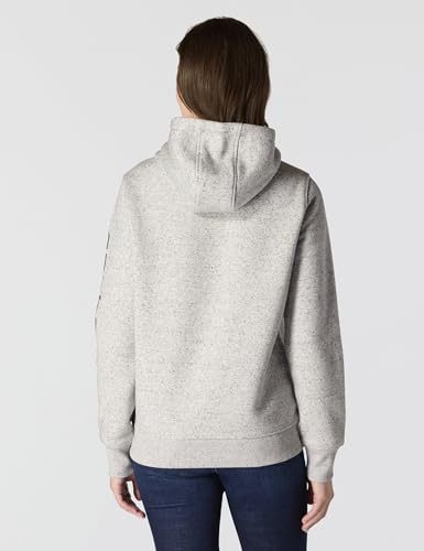 Carhartt Women's Iconic Clarksburg Logo Sweatshirt - X-Small Asphalt Heather Nep