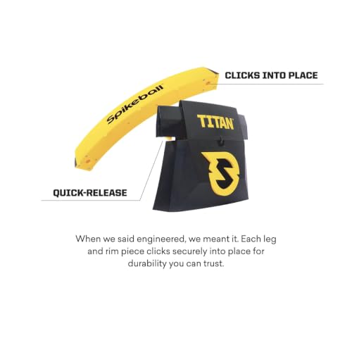 Spikeball Titan Game Set - Regulation Size, Stronger Frame, Includes 2 Balls