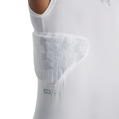 Under Armour Gameday Pro 5-Pad Youth Football Compression Shirt White Camo Large