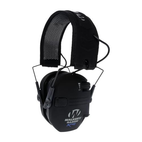 Walker's Razor X-TRM Electronic Noise-Canceling Earmuffs - One Size Black