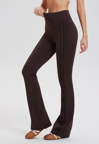 AFZ Women Bodycon 2 Piece Tracksuit Set - Athleisure Fall Travel Outfit, Medium Coffee