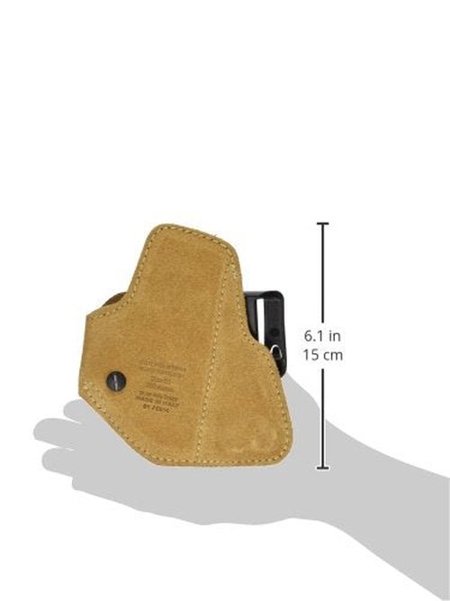BLACKHAWK Tuckable Brown Holster, Size 04, Right Hand (Glock 19/23/32/36)