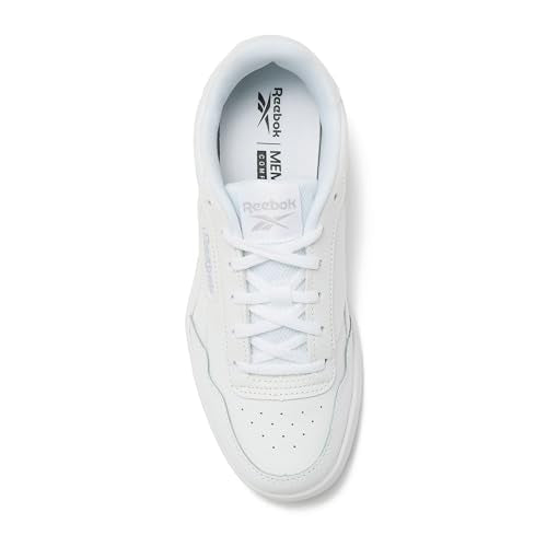 White Women's Casual Sneakers - Reebok Court Advance 8 / Footwear White/Cold Grey 2