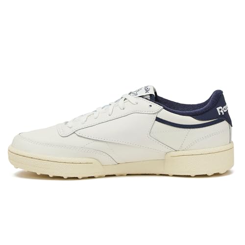 Men's Spikeless Golf Shoes - Reebok Club C Golf Chalk / Navy / Vintage Chalk 9.5