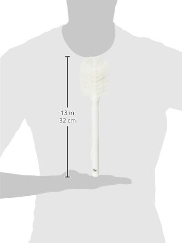 SPARTA Plastic Dish Brush - Lightweight & Break-Resistant Cleaning Tool | 11-Inch, White
