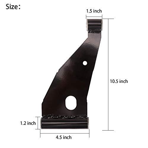 2-Pack Vehicle Control Arm Delta A-Plate Kit for Club Car Precedent & Tempo