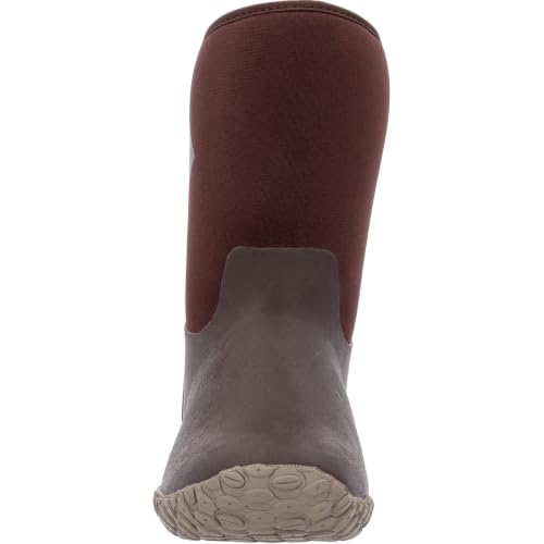 MUCK Women's Muckster II Mid Waterproof Rubber Work Boot - Brown, 9