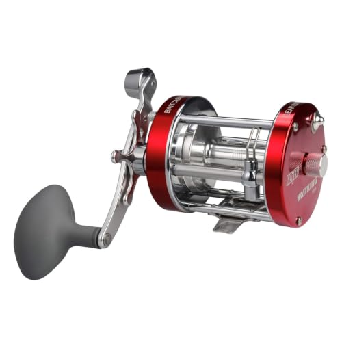 Red KastKing Rover Round Baitcasting Reel - 70 Size, Right Hand, Powerful & Smooth