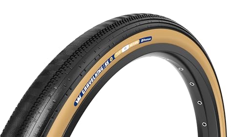 Tubeless Ready Gravel Tire 700x35C with Puncture Protection - Black/Brown, Plus