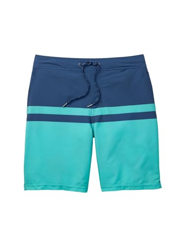 Fair Harbor Ozone Men's 10" BreezeKnit Swim Trunks - Quick Dry, Performance, Medium Jade