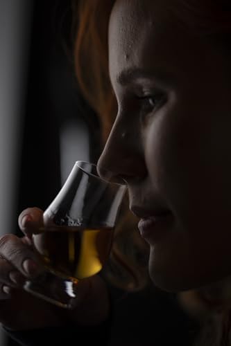 Set of 12 Mini Glencairn Whiskey Glasses - Crystal Tasting Glass 3.34in