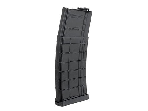 Clover Airsoft - 200 Round Extended Polymer Mid Cap M4 / M16 Airsoft Magazine, Battleaxe (1)