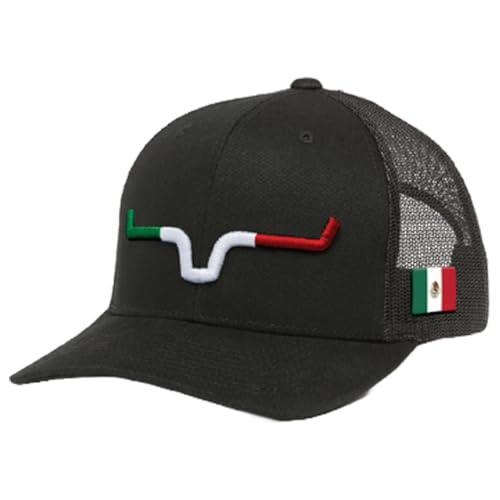 Kimes Ranch Unisex Semana Trucker Hat - Black, Adjustable Snapback