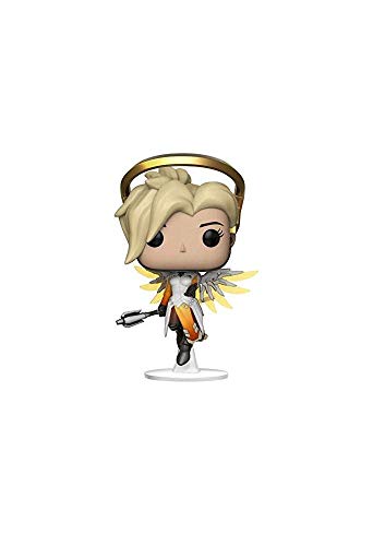 Funko Pop Overwatch Mercy Collectible Vinyl Figure - Multicolor, 3.75 Inches