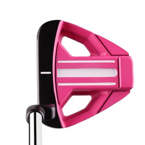 Orlimar Tangent T3 Mallet Putter for Men & Women - 33" Right Hand Pink/Black with Headcover