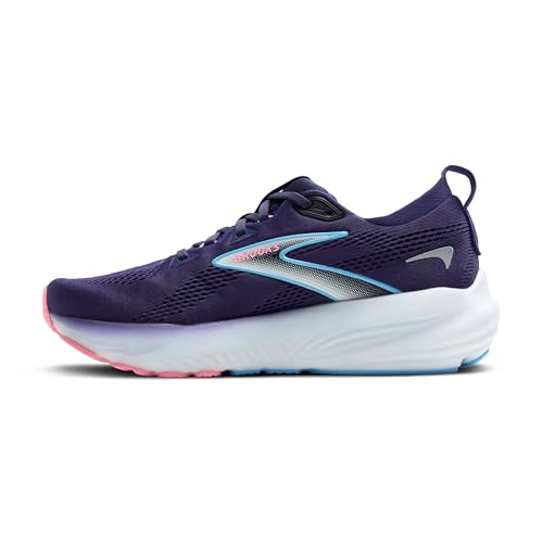 Brooks Women’s Glycerin 22 Neutral Running Shoes - 7X-Wide Blue Ribbon/Peacoat/Dianthus