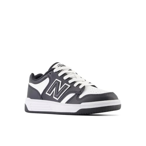 New Balance Kids 480 V1 Basketball Sneakers - Big Kid Black/White