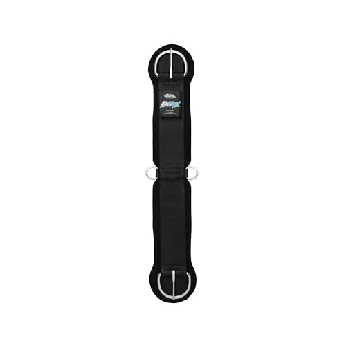 Weaver Leather AirFlex 32-inch Breathable Horse Cinch - Black, US Made