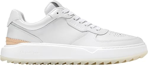 Cole Haan Men's Grandpro Crossover Golf Shoes - 7.5 Optic White Waterproof