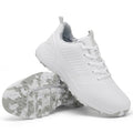 Ultiant Women’s Spikeless Waterproof Golf Shoes - White & Grey, Size 8.5