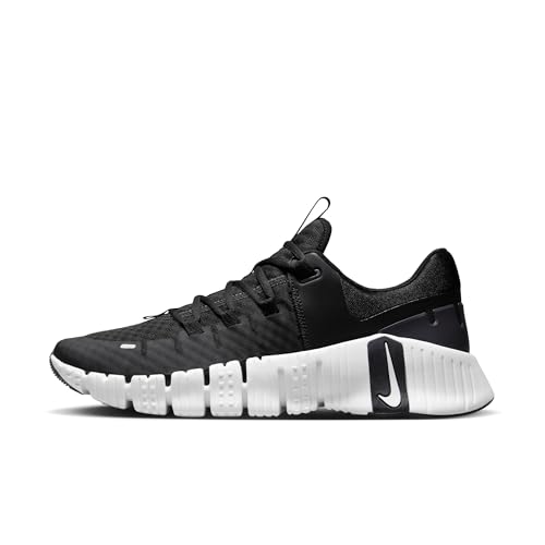 Nike Men's Free Metcon Cross Trainer 8 US Black - Flexible & Supportive Workout Shoe