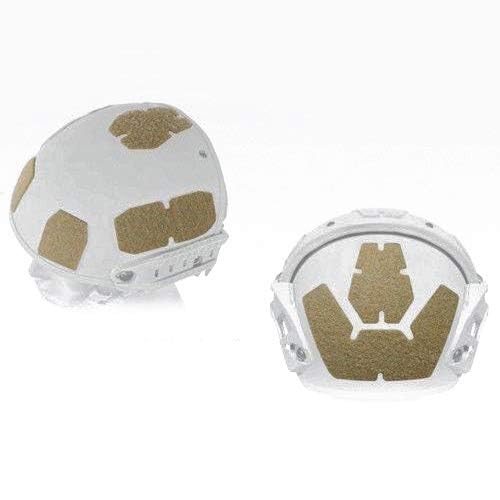 Premium Hook and Loop Fastener Set Compatible with Air Frame Tactical Helmet (Tan)