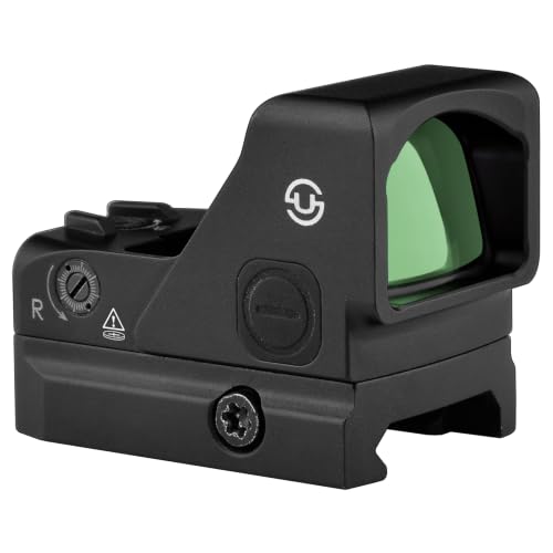 ZULISY 3MOA Green Micro Red Dot Sight for RMR Footprint, 24mm Large Window