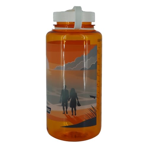 Nalgene Sustain 32 oz Wide Mouth Water Bottle — Landscape Sunset