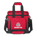 Ohio State Buckeyes NCAA 24 Can Cooler - Leak-Proof, Collapsible, Portable