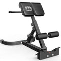 Foldable Roman Chair for Home Gym - Hyper Back Extension Machine, Versatile Core Workout Bench