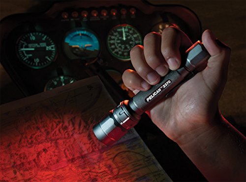Pelican 2370 Tactical LED Flashlight - 358 Lumens, Aluminum Body, Waterproof, 3 Modes