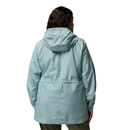 Women's Rain-Ready Crushed Blue Lillian Ridge II Jacket - Extended & Tall Sizes