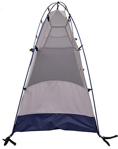 ALPS Mountaineering Lynx 1-Person Backpacking Tent - Gray/Navy Lightweight & Weatherproof