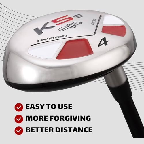 Majek Golf Hybrid #4 Senior Flex Right-Handed Utility Club