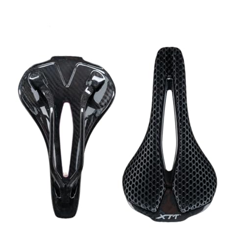T800 Carbon Fiber Bike Seat for Road MTB & BMX Cycling - Lightweight 165G