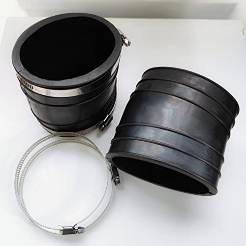 4-Inch Water Shutter Bellows Kit for MerCruiser GM V6 V8 Engines