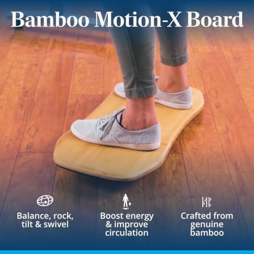 UPLIFT DESK Motion-X Balance Board 27” Ergonomic Wobble for Standing Desks